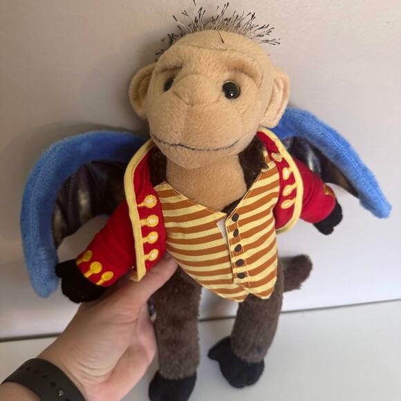 Wicked Other - Wicked Flying Monkey Plush Wizard of Oz Winged Monkey w/ Removable Jacket